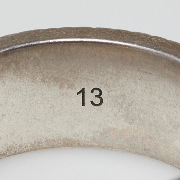 Gucci Sterling Silver Double G Ring Size 6.5 - Picture 5 of 7